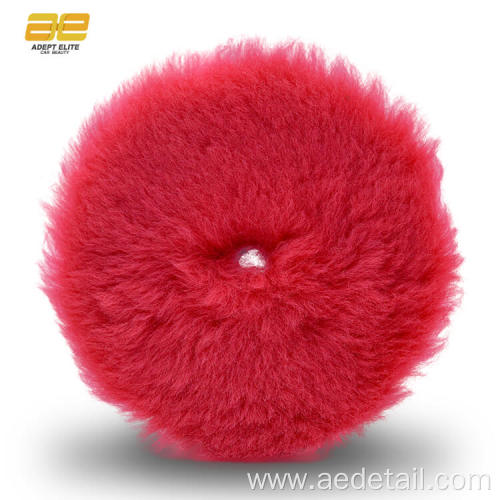 5 inch Japanese Style Red Wool Buffing Pad